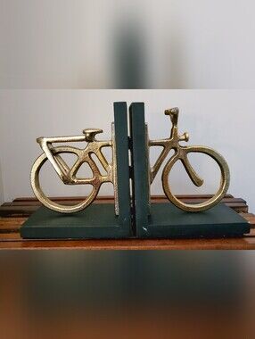 Gold and Black Decorative Bookends
